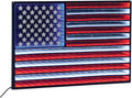 Melrose International Flag Infinity Light Hanging 23" L x 15.5" H UL Plug