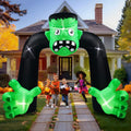 UniqSeason 9FT Halloween Inflatable Frankenstein Archway Outdoor Decoration